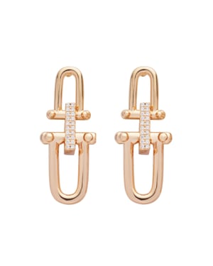 US Polo Assn Jewellery Lucille Gelbgold-Ohrringe