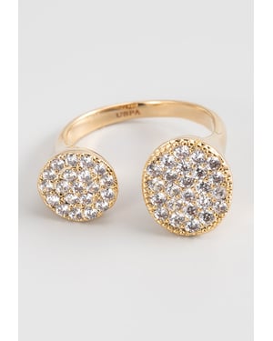 US Polo Assn Jewellery – Ring „Evelyn“ aus Gelbgold