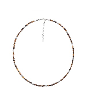 US Polo Assn Jewellery Oliver Halskette mit Natursteinen