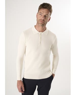 Pullover Pullover Mit Polo-Kragen Und Knöpfen
