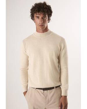 Pullover Halber Rollkragenpullover