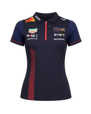 Castore Red Bull Racing F1 Team Formula Damenpolo - Marineblau