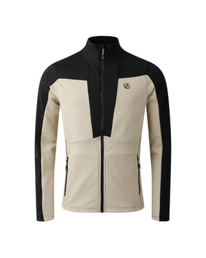 Dare 2B Herren Substratum IV Core Stretch Midlayer (Abbeystone/Schwarz)