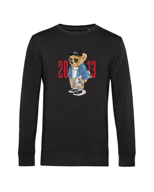 Skater Bear Sweater von Ballin Est. 2013 in der farbe Schwarz und in größe XXL.