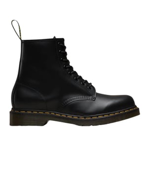 Dr. Martens 1460 Glattleder Stiefel für Damen - (Schwarz)