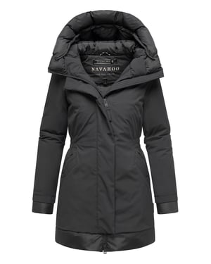 Navahoo Damen Winterparka WINTERPRINZESSIN mit Kapuze & femininer Passform