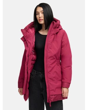 Navahoo Damen Winterparka WINTERPRINZESSIN mit Kapuze & femininer Passform