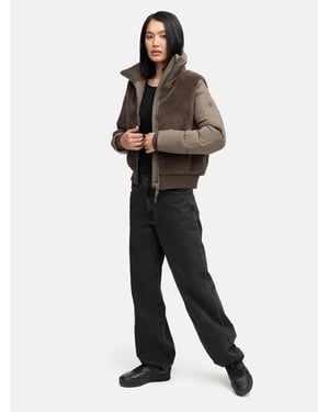 Navahoo Damen Winterjacke TEDDYZONE – trendig, warm & stylisch