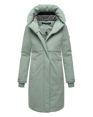 Navahoo Domingaa Damen-Wintermantel – elegant, warm und funktional - Grün