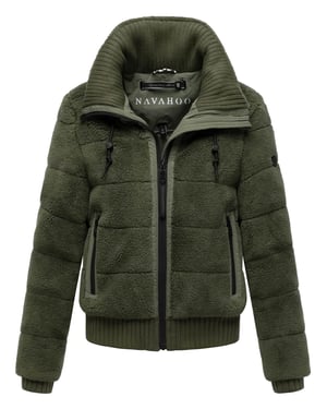 Navahoo Damen Winterjacke SCHNEEPUDER – kuschelig, modern & warm