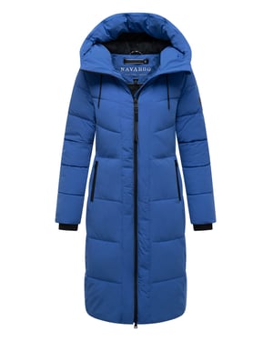 Navahoo Damen Winter Steppmantel SCHOKOKUSS – elegant, warm & funktional