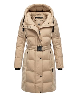 Navahoo Damen Wintermantel Funkelteddy – stilvoll, warm & modern