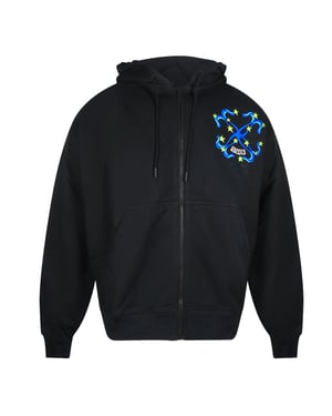 Off-white Hammer Skate Zip Hoodie Schwarz