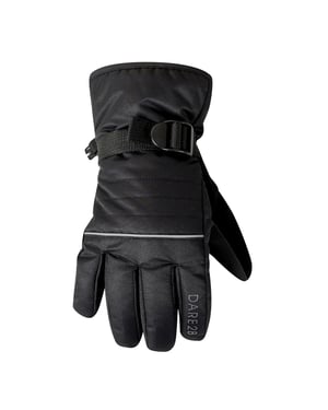 Dare 2B Kinder Glacier Winterhandschuhe (Schwarz)