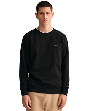 Gant | Herren Shield Sweatshirt mit Rundhalsausschnitt
