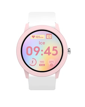 Ice Watch Ice Smart Junior Rd 3.0 - Pink - White Weiß Mädchen Armbanduhr 025248 -