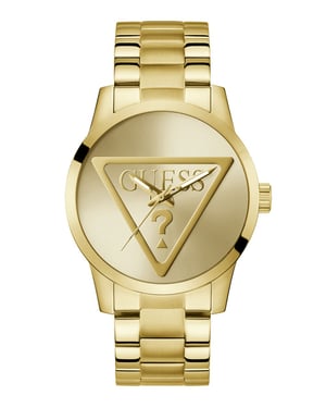 Guess Badge Gold Herren Armbanduhr GW0782G1