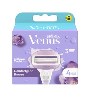 Gillette Venus Breeze Ladegerät 4 Nachfüllungen 4 recambios