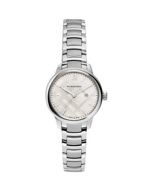 Burberry BU10108 Klassische Damenuhr mit 32-mm-Edelstahlgehäuse