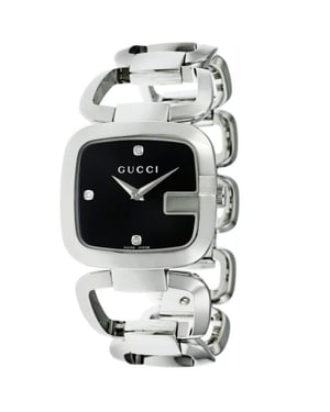 Gucci YA125406 G-Timeless Diamanten Schwarz Damenuhr
