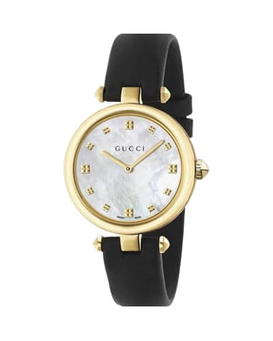 Gucci Damen Diamantissima Perlmutt Uhr - YA141404