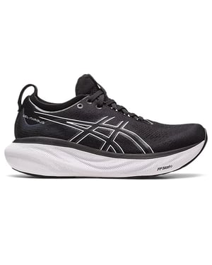 Asics Gel-Nimbus 25 Damen Schwarze Laufschuhe