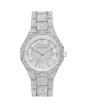 Michael Kors MK4691 Raquel Pavé Damenuhr - Eleganter silberner Zeitmesser