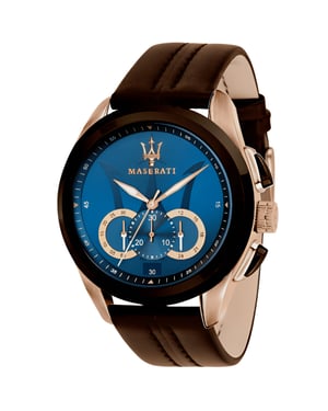 Maserati Traguardo R8871612024 Herren-Chronographenuhr mit blauem Zifferblatt