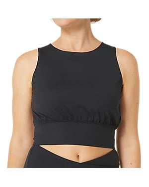 Asics Flex Damen Schwarz Bra Top