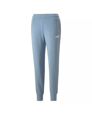 Puma Essentials Fleece Damen Blau Jogginghose