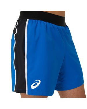 Asics 7 Zoll Match Herren Blaue Shorts