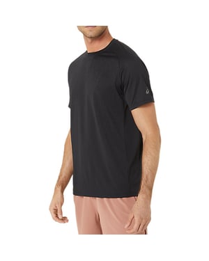 Asics Actibreeze Jacquard Herren Schwarz T-Shirt