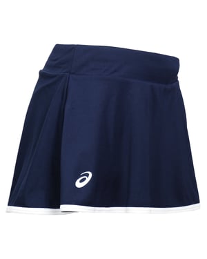 Asics Logo Kinder Navy Tennis Skort