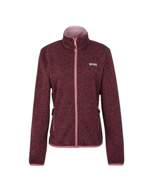 Regatta - "Newhill" Fleecejacke für Damen, Durchgehender Reißverschluss (Graurosa)