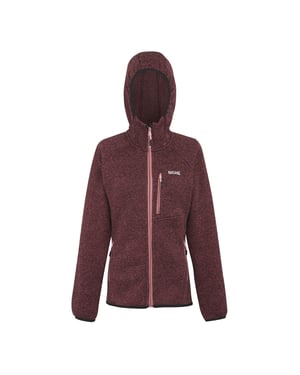 Regatta Damen Newhill Kapuzen-Fleecejacke (Staubiges Rose)