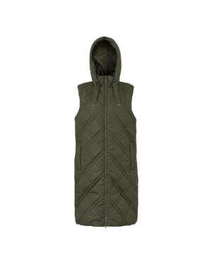 Regatta - "Rurietta" Weste für Damen, Lang (Khakigrün)