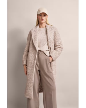 Bugatti Damen Mantel mit leicht überschnittener Silhouette