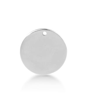 Luxenter 925 Sterling Silber rhodinierter Anhänger - Ring