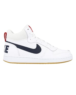 Nike Court Borough Mid (gs) Weiße Turnschuhe