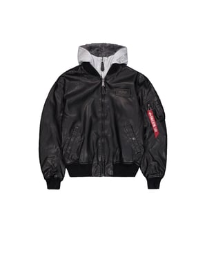 MA-1 D-Tec Kunstleder Bomberjacke