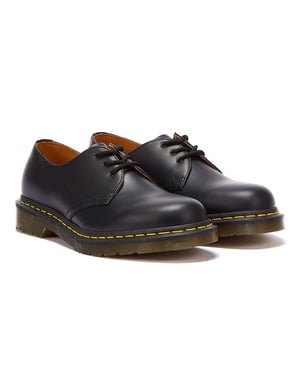 Kaufen Sie Dr. Martens Damen Schwarze 1461 Glatte Lederschuhe