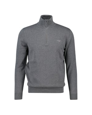 Gant Classic Cotton Half Zip Strickpullover