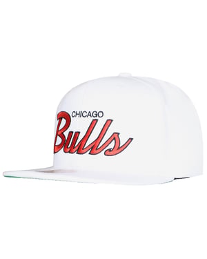 Mitchell & Ness NBA Chicago Bulls Heritage Schriftzug Cap