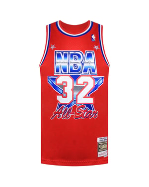 Mitchell & Ness NBA Magic Johnson #32 All Star West Retro Trikot