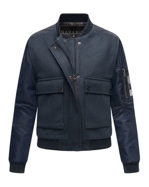 Navahoo Damen Übergangsjacke im Bomberjacken-Style Willstehaben