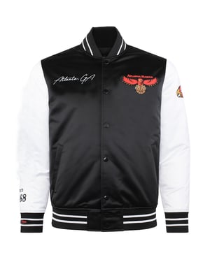 Mitchell & Ness NFL Buffalo Bills Herren Satin Bomberjacke