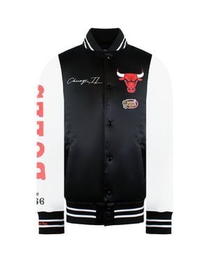 Mitchell & Ness NBA Chicago Bulls Herren Satin Bomberjacke