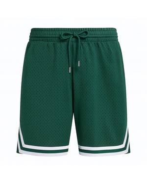 Mitchell & Ness Basic Herren Shorts in Grün