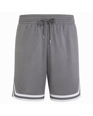 Mitchell & Ness Basic Herren Graue Shorts