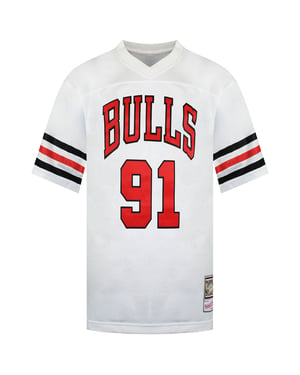 Mitchell & Ness NBA Chicago Bulls 91 Rodman Herren Audible Trikot